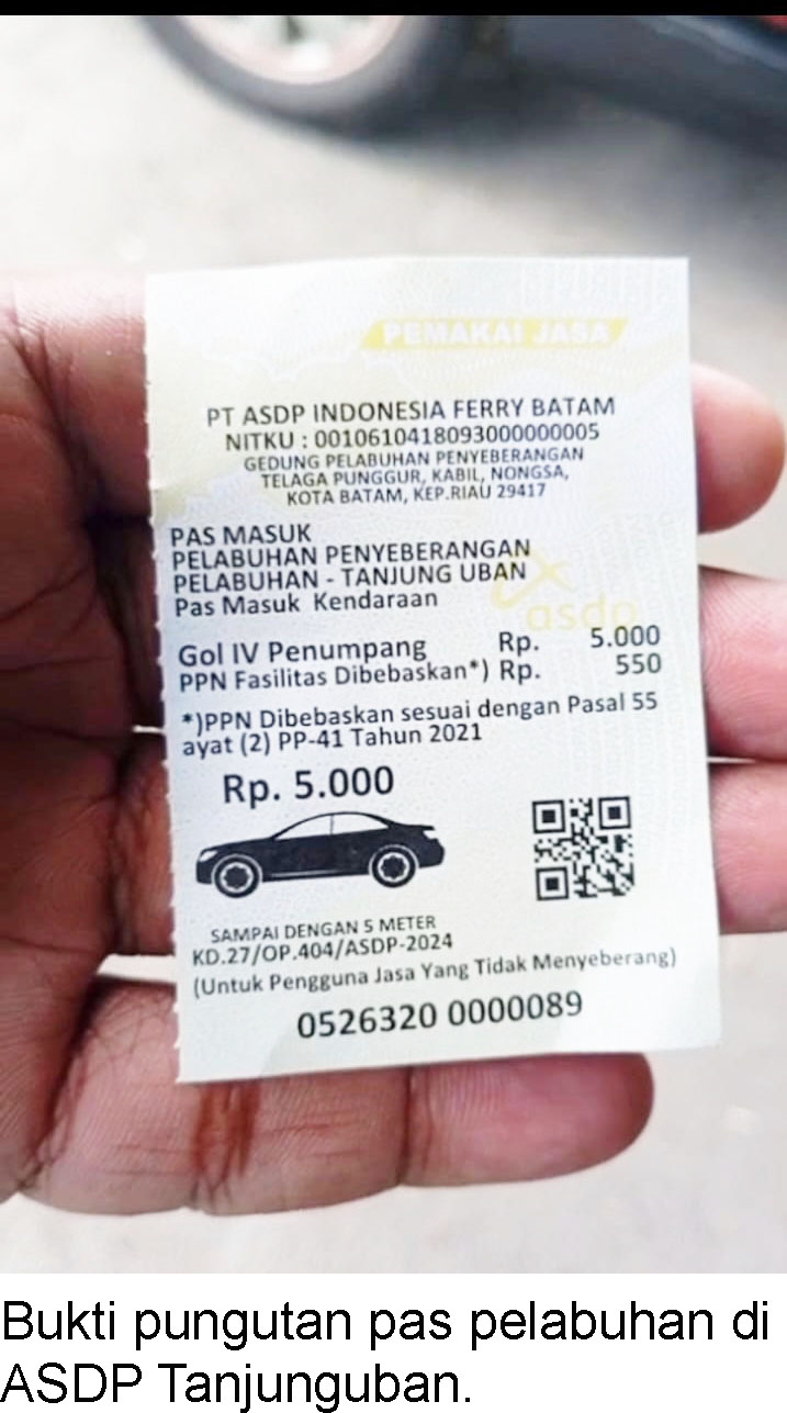 Pas Pelabuhan ASDP