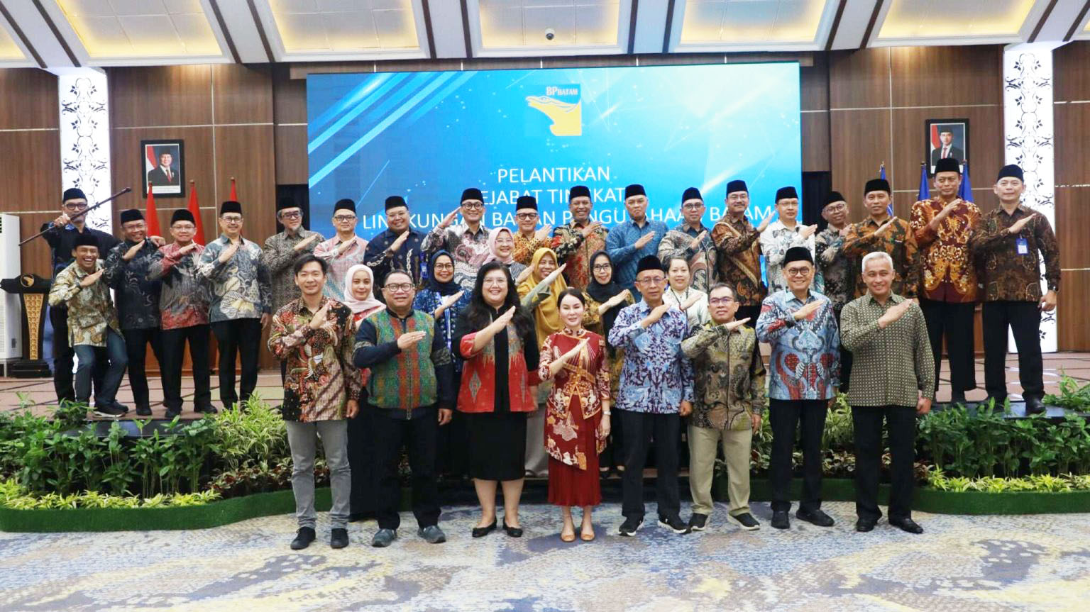 Wakil Kepala BP Batam Li Claudia Lantik 27 Pejabat Eselon II