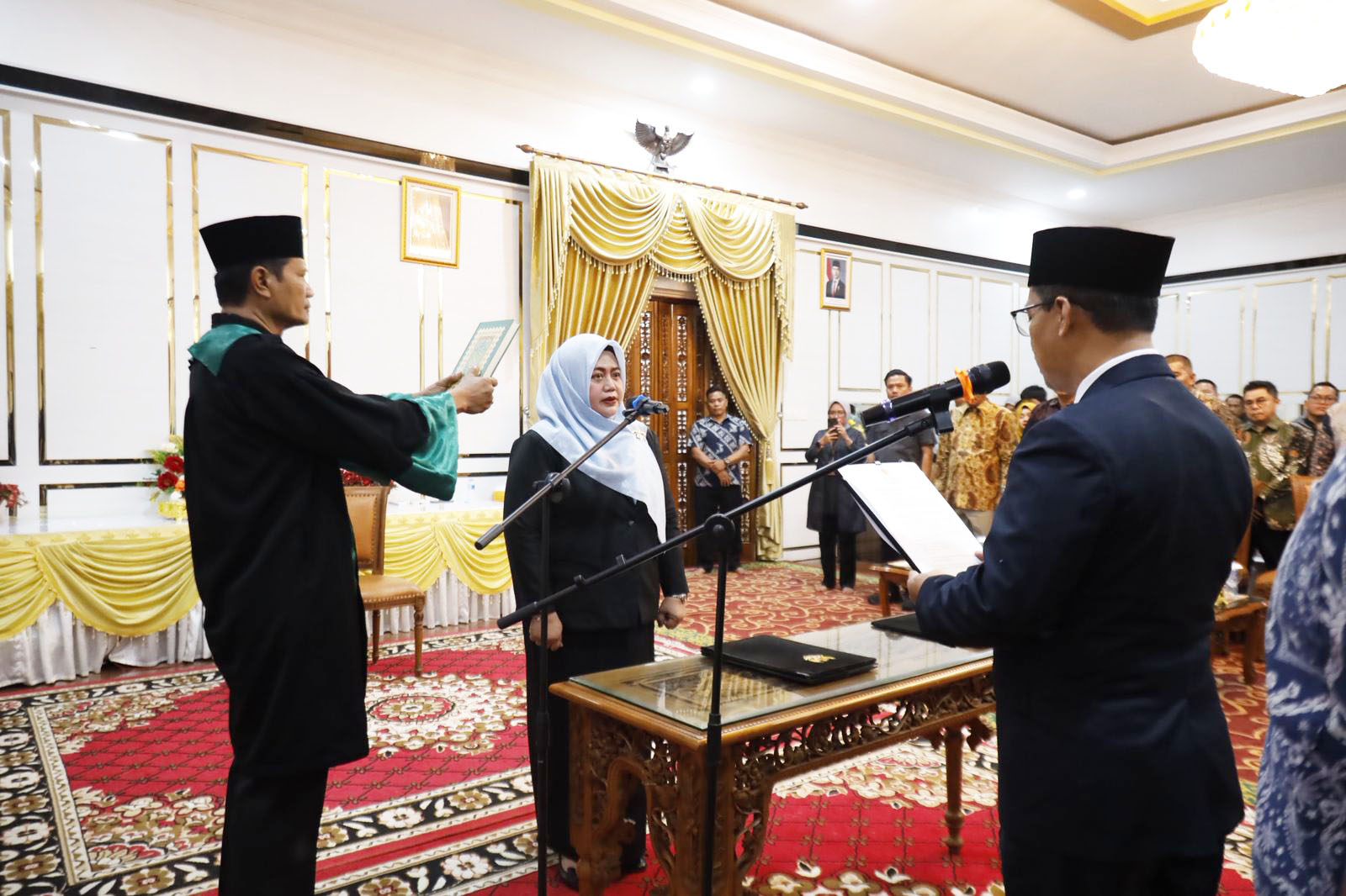 Liza Bharlyantie Hilsya Dilantik Jadi Dirut BUMD PT Pelabuhan Karimun