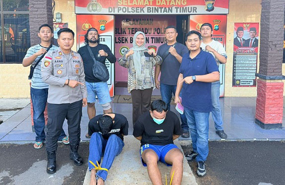 Dua Warga Kijang Pelaku Aksi Pencurian Lima Kali Dibekuk Polisi